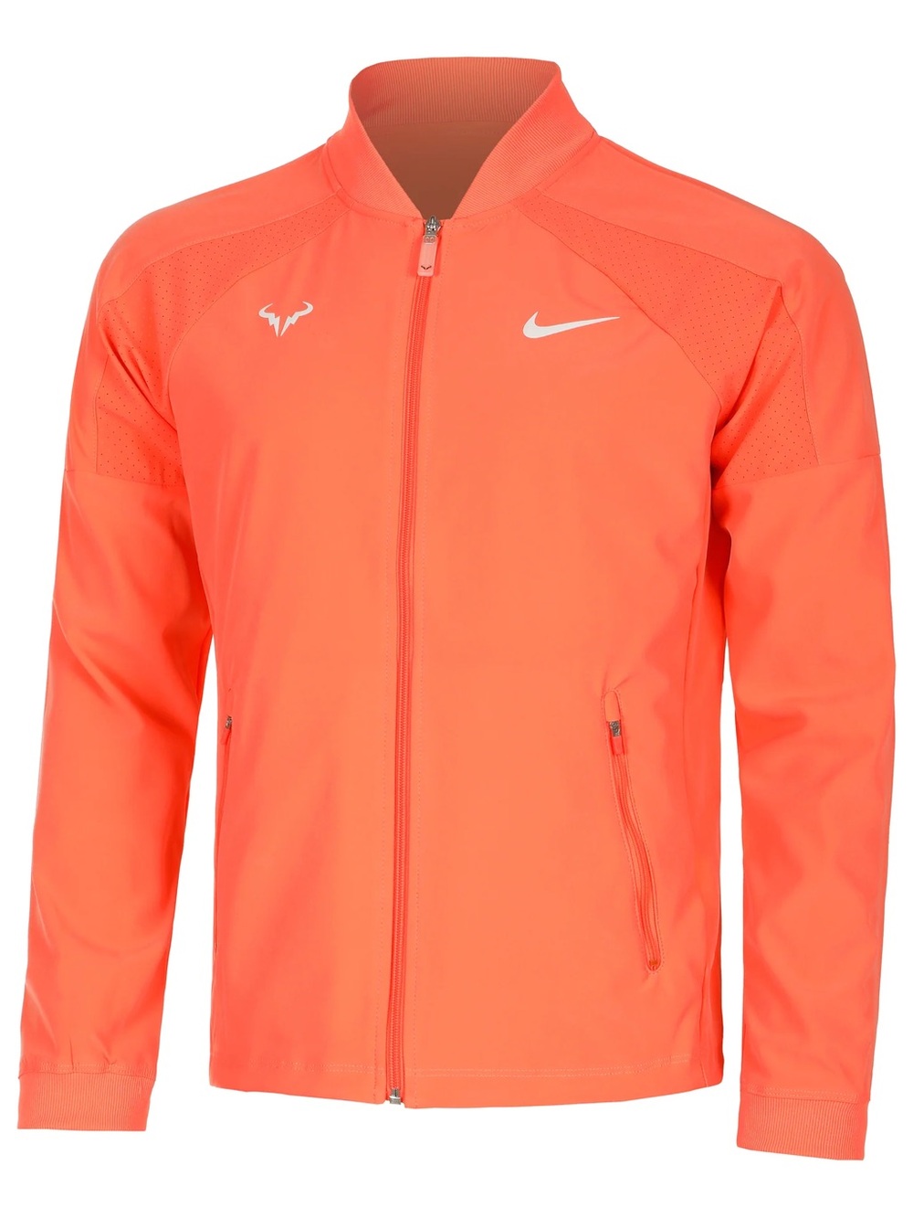 Nike Men’s Dri-Fit Rafa Coral Orange Performance Jacket